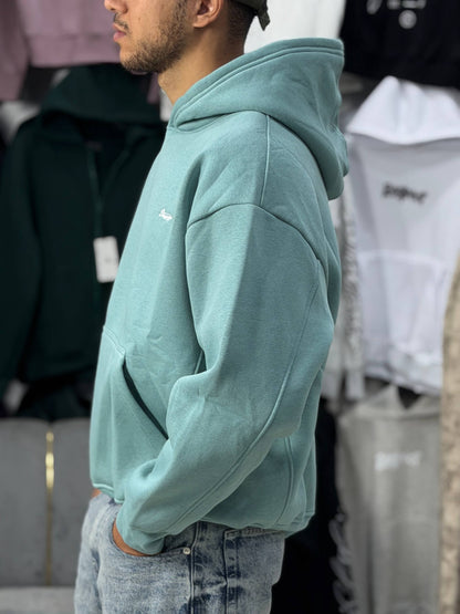 STWD HOODIE OVERSIZE - MINT GREEN